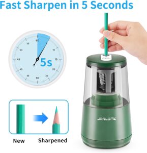 Read more about the article JARLINK Electric Pencil Sharpener Review